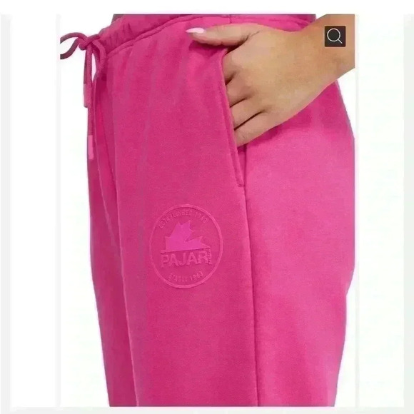 NWT PAJAR NASH WOMEN'S SWEATPANTS Sz M in Barbie pink msrp$88 sold out online - Picture 4 of 5